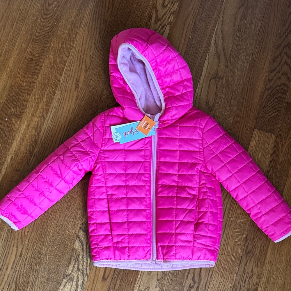 Cat & Jack Pink Puffer Jacket